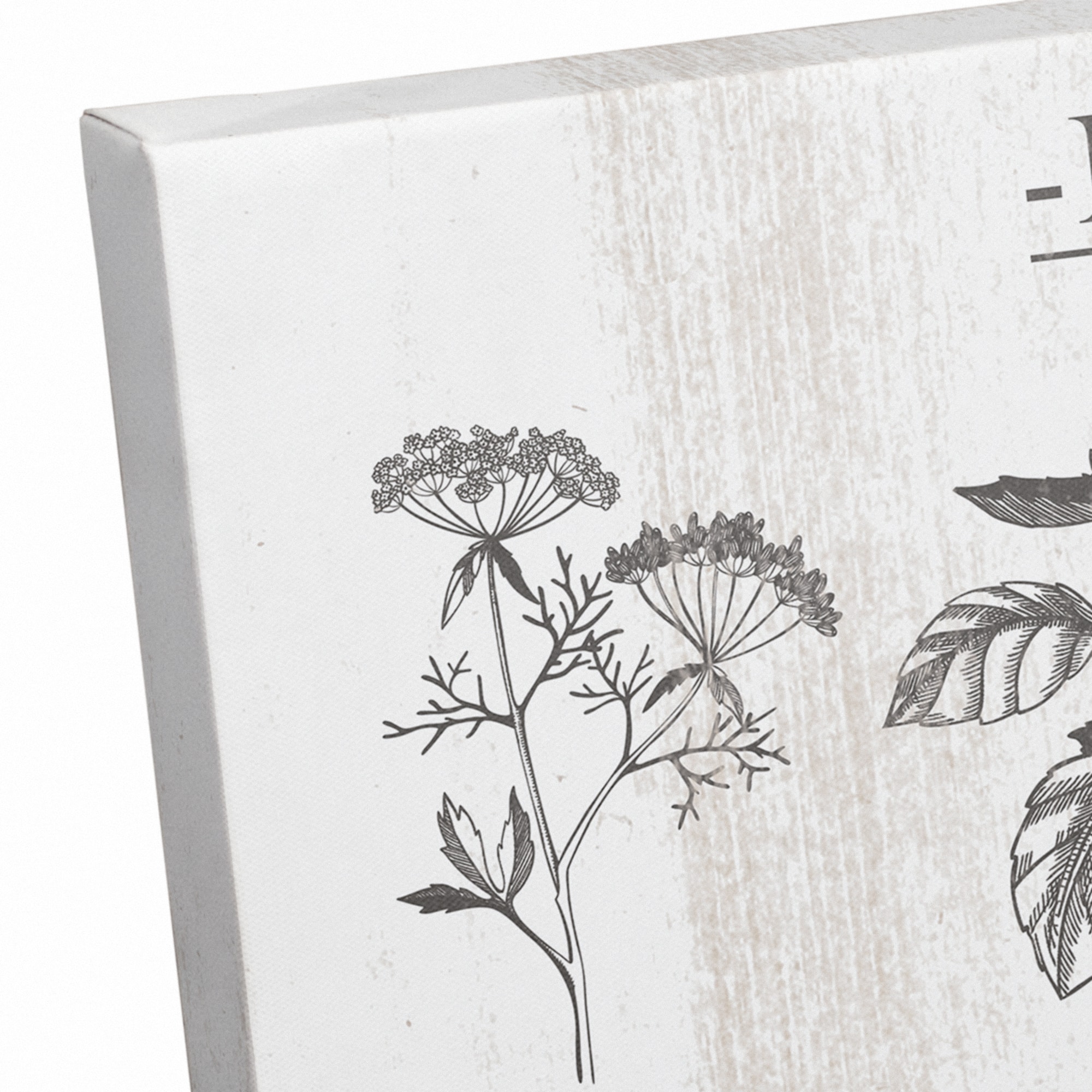 Kitchen Herbs Canvas Wall Art